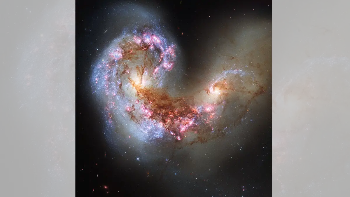 Discovery of Five Enchanting Heart-Shaped Entities in Outer Space