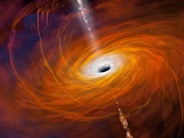 This black hole’s rapid rotation reached 50% of the speed of light in a galaxy located 300 million light-years from Earth